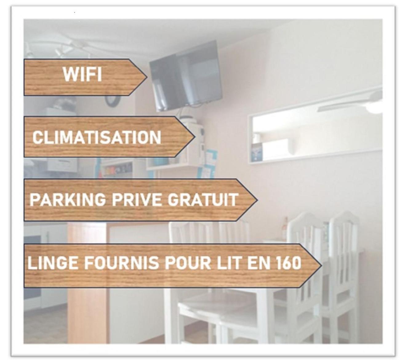 Mes Vacances A La Mer Studio 4 Pers, Parking Prive, Wifi, Linges Fournis, Climatisation La Grande-Motte Eksteriør billede
